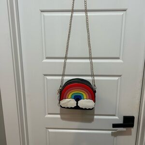 Betsey Johnson Rainbow Bag! Gently used!